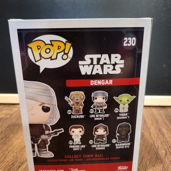 Star Wars Dengar 2017 Fall Convention Exclusive Funko Pop - Picture 3 of 9
